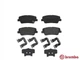 Гальмівні колодки BREMBO P30063 Hyundai Santa Fe, Genesis 583022PA70, 583022WA00, 583022WA70 - зображення 1