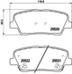 Гальмівні колодки BREMBO P30063 Hyundai Santa Fe, Genesis 583022PA70, 583022WA00, 583022WA70 - зображення 2