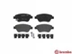 Гальмівні колодки BREMBO P59051 Opel CORSA; Fiat Doblo 93191698, 93189815, 93169174 - зображення 2