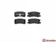 Колодки гальмові BREMBO P54031 Jeep Compass (MK49), Patriot; Chrysler SEBRING; Mitsubishi ASX, Grandis, Pajero, Outlander, Lancer; Dodge Caliber, Avenger; Citroen C4; Fiat Doblo; Hyundai H-1 MZ690346, MZ690183, MR510544 - зображення 2