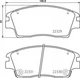 Гальмівні колодки BREMBO P30096 Hyundai Tucson 58101D3A00, 58101D3A10, 58101D3A11 - зображення 1