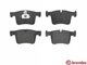 Гальмівні колодки BREMBO P06075 BMW 3 Series, X4, 4 Series, X3, 2 Series, 1 Series 34116854126, 34114073936, 34106859182 - зображення 2