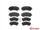Тормозные колодки BREMBO P56100 Nissan Qashqai, X-Trail; Renault Kadjar D1M604BA0A, D10604EA0A, 410604EA0A - изображение 2