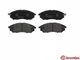 Гальмівні колодки BREMBO P56058 Nissan Navara, Qashqai, Murano, Pathfinder; Infiniti FX, M, Q, G, EX; Renault Kaleos DA060EB325, D10605X00A, D10601MF0A - зображення 2