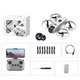 Мини квадрокоптер V66 с HD камерой FPV WiFi mini drone складной до 100 м 2 АКБ батарейки подарок - изображение 6