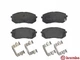 Тормозные колодки BREMBO P30056 Hyundai Tucson, Sonata, IX35, I40; KIA Soul, Pro Ceed, Sportage, Optima 581012SA70, 581012SA51, 8V0698451D - изображение 2