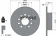 Диск гальмівний задній VW Caddy 04-15 253x9.9 PRO - 92120903 TEXTAR - зображення 1