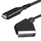 Конвертер Scart в HDMI HD 1080P, Scart в HD, 1 м. Адаптер, перехідник - зображення 2