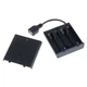 Аккумуляторный/батарейный отсек на 4 х АА с крышкой и USB-мама - изображение 1