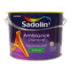 Акриловая краска Sadolin Ambiance Diamond для стен и потолка Белая BW 10 л - изображение 1