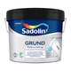 Грунтовочная краска Sadolin Grund на водной основе для стен и потолка Белая 9 л - изображение 1