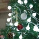 Новогодняя LED RGB гирлянда с прозрачным проводом и питанием от батареек 3×AA Шарики 3м 20 LED шариков - изображение 3