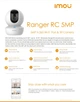 Поворотная WI-FI камера Imou Ranger RC 5мп (IPC-GK2CP-5COWR) - изображение 3