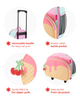 Валіза дитяча Skip Hop Spark Style Kids Carry On Rolling Luggage - Ice Cream 9R218110 (195862744787) - зображення 3