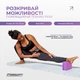 Блок для йоги EF Polarity фиолетовый-розовый (кубик для фитнеса, блок для растяжки, йога блок, кирпич для йоги) WLS1822 - изображение 2