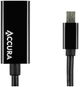 Adapter Accura mini Displayport - HDMI M/F 0.2m Black (5907502399821) - obraz 2
