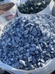 Декоративный камень — Голубая мраморная галька, фракция 10–30 мм, 1 л (Банка) - изображение 2