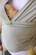 Chusta do noszenia dziecka Boba Wrap Serenity Light Grey (854086005660) - obraz 8