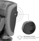 Fotelik samochodowy Kinderkraft Fix2Go i-Size Grey (KCFI2GO0GRY0000) - obraz 8