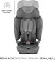 Fotelik samochodowy Kinderkraft Fix2Go i-Size Grey (KCFI2GO0GRY0000) - obraz 9