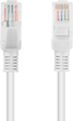 Patchcord Lanberg Cat 5e UTP 15 m Grey (PCU5-10CC-1500-S) - obraz 1