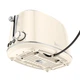 Тостер Hoco HE50 Retro toaster 850W 38mm slot Milky white - изображение 3