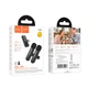Мікрофон HOCO Type-C/Lightning Fair wireless microphone L20A |2.4G, 5-15m, 3-4h| Black - зображення 9