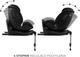 Fotelik samochodowy Kinderkraft XRIDER 2 i-Size Black (KCXRID02BLK0000) - obraz 4