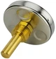 Термометр біметалічний аксіальний Watts F+R801 (Т 63/50 D-63mm 0-120°C L-50mm) - изображение 3