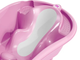 Wanienka OK Baby Onda Evolution bez uchwytów różowa (38081400) (8008577148080) - obraz 3