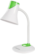 Lampa biurkowa Esperanza E27 Polaris Biała z zielonym (ELD111G) - obraz 1