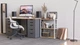Етажерка 3/60 Ferrum-decor Серії Конект 75x60x28 білий ДСП Дуб Сонома 16мм (FRD-104263) - зображення 7