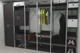 Шафа Гардероб Уні секція 5 серії Конект Ferrum-decor 220x60x50см Сірий метал ДСП Венге Магія 32 мм (FRD-104516) - зображення 4