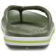 Крокс в'єтнамки Баябенд Зелені Crocs Bayaband Flip Army Green (42-43, зелений) - зображення 5