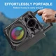 Портативная беспроводная колонка Sing-e ZQS1361 Mini RGB с микрофоном 8W 1200mAh Черный 57783 - изображение 10