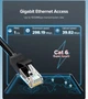 Патч-корд UGREEN NW102 Cat 6 U/UTP Lan Flat Cable 15m RJ45 Black (UGR-50180) - зображення 5