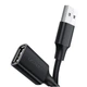 Кабель удлинитель UGREEN US103 USB 2.0 A Male to USB Female Cable 1.5m Black (UGR-10315) - изображение 2