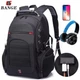 Рюкзак Bange (BGS1903 Black) 15.6″ з USB Чорний - изображение 1