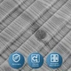 Декоративна рейка Sticker Wall SW-00002067 2900х350х6 мм дерево сіра - зображення 4