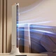 Настільний вентилятор F3 Tower Fan 3 speeds with battery 1200 mAh Biege (78954) - изображение 8