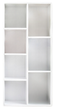 Стелаж  для книг Modern Home WYJ-071 106 x 50 x 24 см Білий (5903089067320)   - зображення 6
