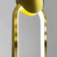 Подвесной LED светильник в латунном корпусе 38х10 см | Line F | Арт. JU15-100 AB - изображение 4