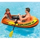 Лодка надувная Intex 58331 Explorer 200 Set полуторная из винила 185х94 см с веслами и мини насосом 2-х камерная Оранжевый (33-9-58331) - изображение 9