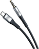 Кабель 3MK AUX USB-C - Jack 3.5 mm 1 m Black (5903108528788) - зображення 4