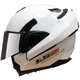 Мотошолом LS2 FF393 CONVERT GLOSS WHITE (L) - зображення 4