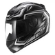 Мотошолом LS2 FF352 ROOKIE RANGER Black White (S) - зображення 2