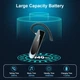 Беспроводная bluetooth гарнитура New Bee LC-B41 HD Call с шумоподавлением Black - изображение 5