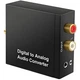 Цифро-аналоговый преобразователь аудио Addap DAC-03, ЦАП из Toslink (SPDIF) и Коаксиала на RCA + mini Jack - изображение 2