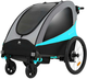 Велосипедний причіп KinderKraft 3 в 1 Nava Blue (KSNAVA00BLU0000) (5902533926961) - зображення 3