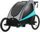 Велосипедний причіп KinderKraft 3 в 1 Nava Blue (KSNAVA00BLU0000) (5902533926961) - зображення 4